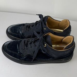 🫐 Android Homme navy nubuck and Velvet Sneakers 43